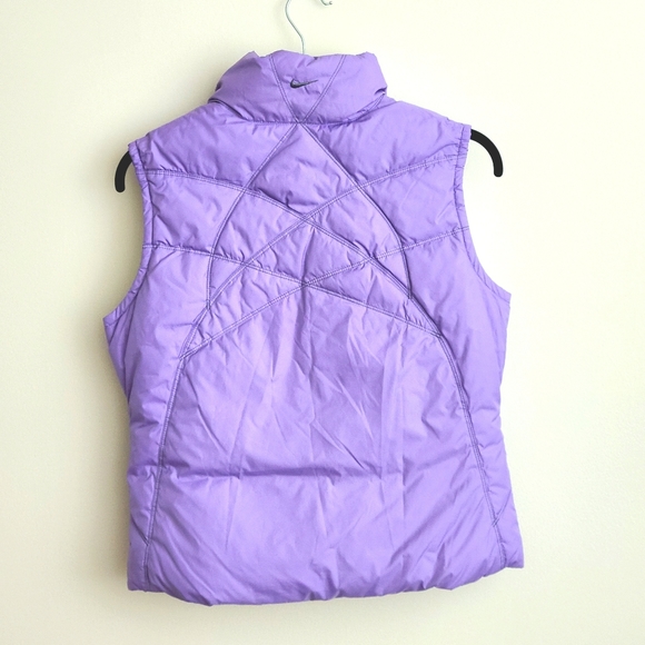 NIKE | Reversible Down Puffer Vest Lavendar + White - Picture 4 of 11